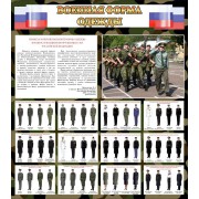 Стенд "Военная форма одежды"