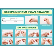 Стенд "Вязание крючком"